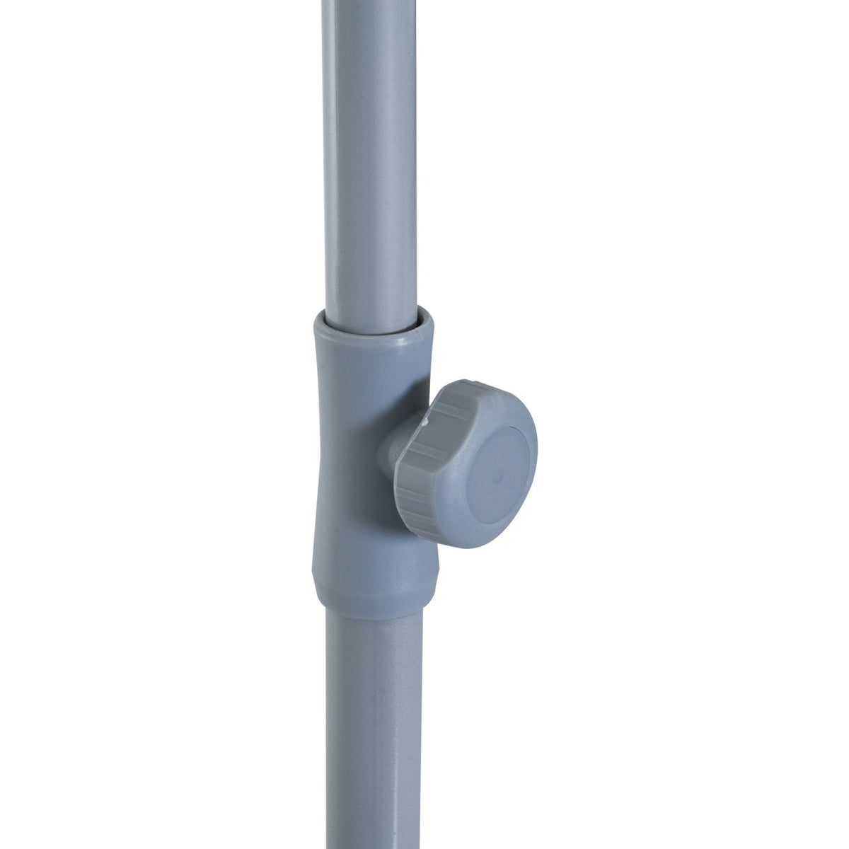 2.2M Tilt Beach Umbrella Parasol-Cream White