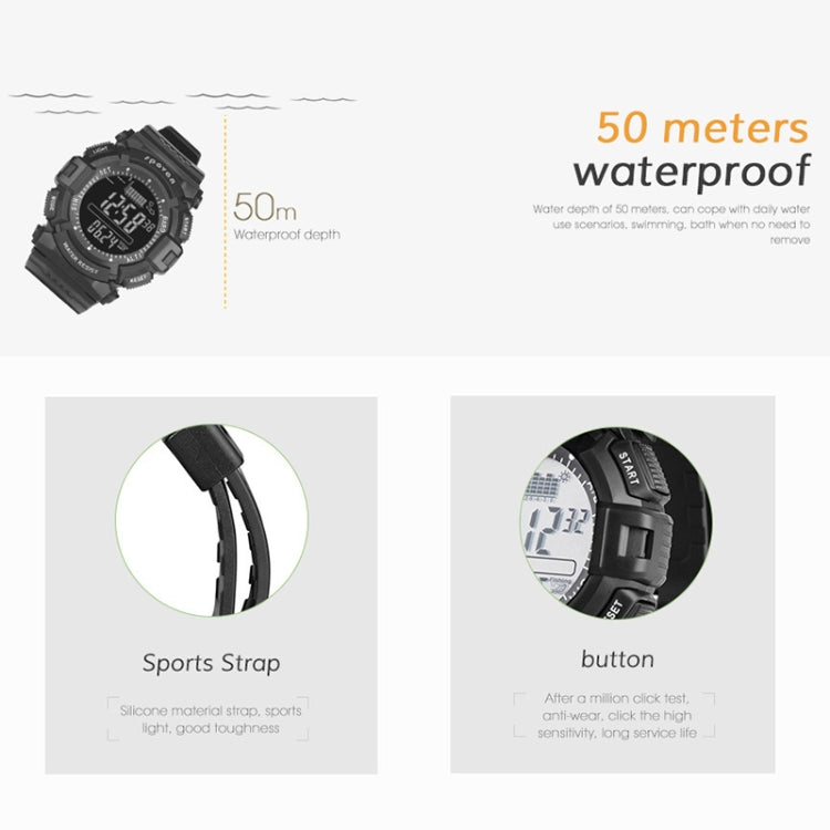 SPV706 Smart Fishing Mountaineering Waterproof Multifunctional Outdoor Sports Watch
