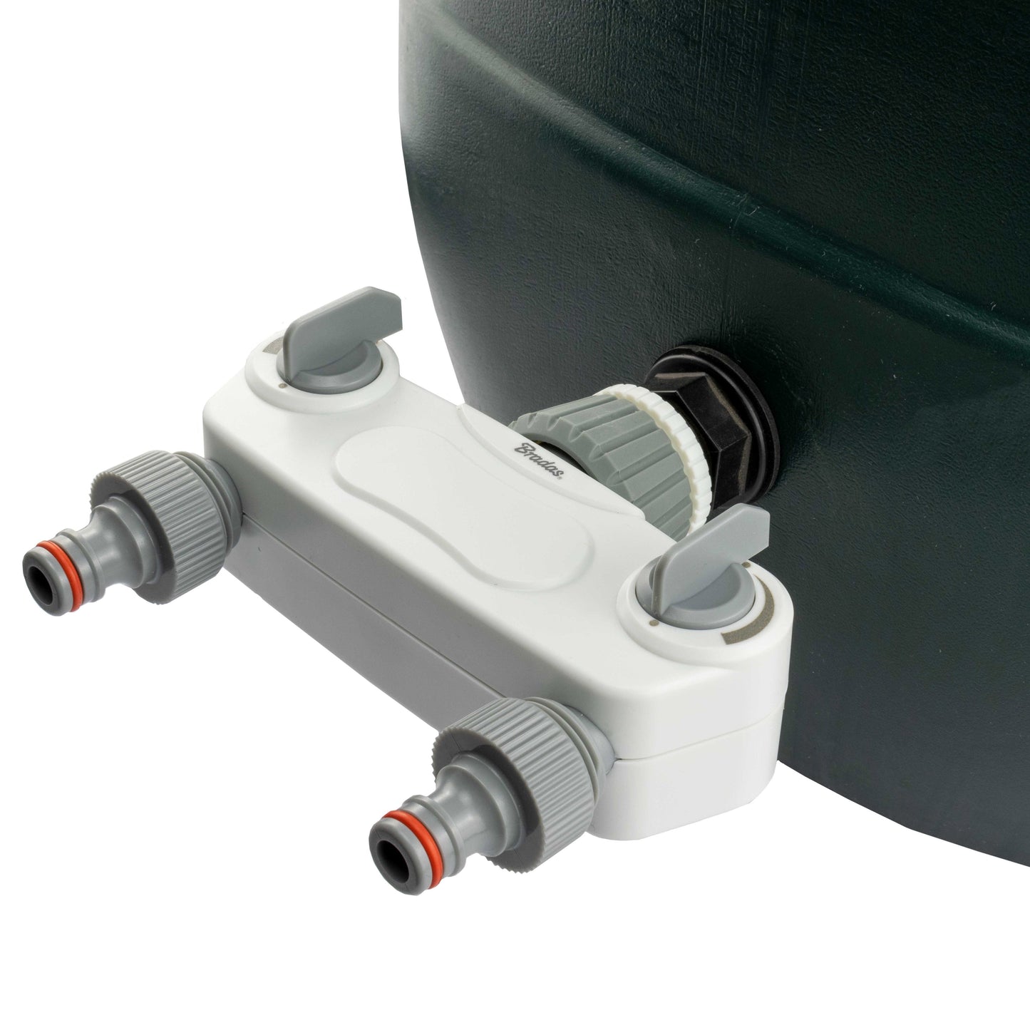 Water Butt Kit 3/4 BSP with WL 2-Way Valved Manifold for Drip Irrigation Fitting