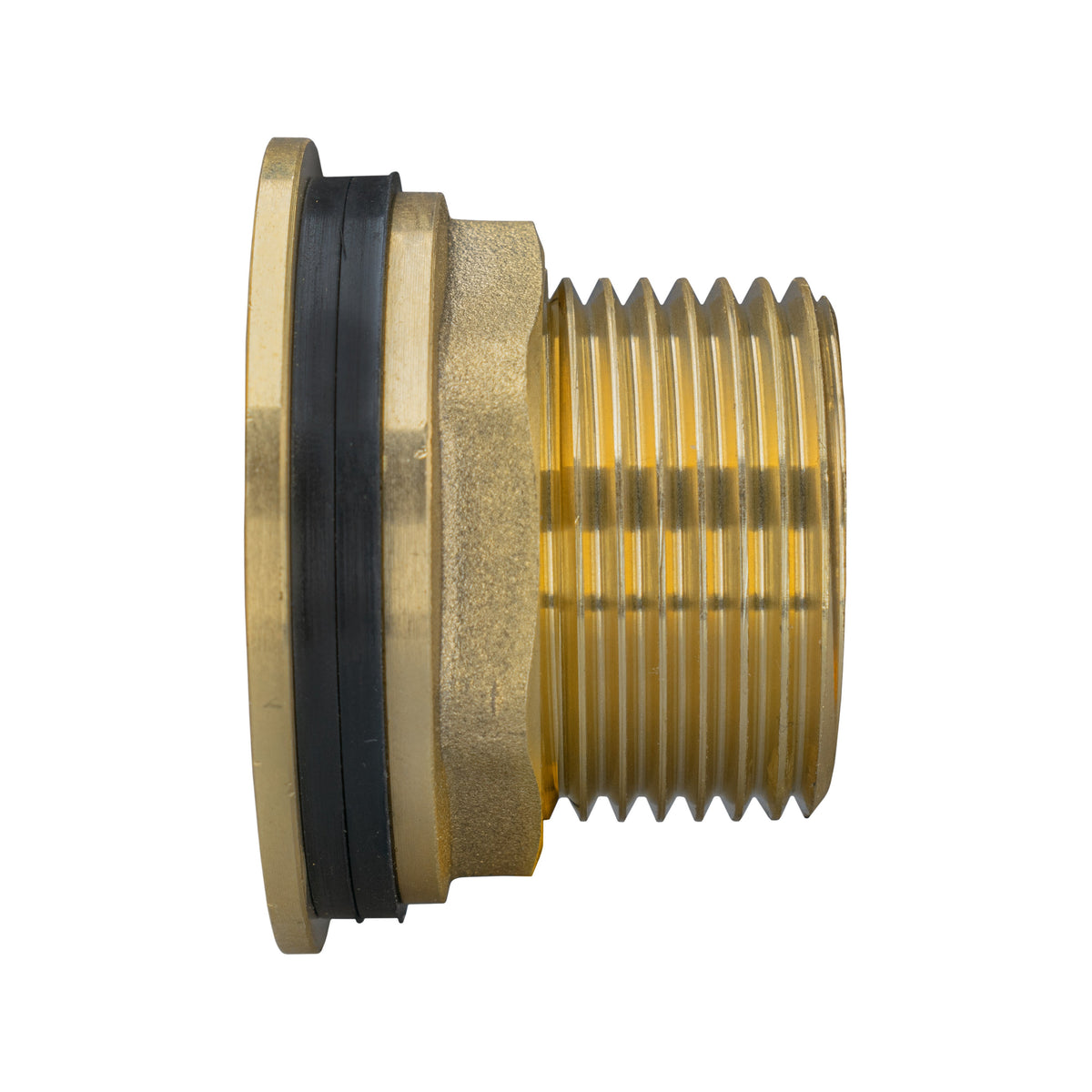 Water Butt Brass 3/4in BSP Male - 1/2in BSP Female and Drill Bit Water Connector