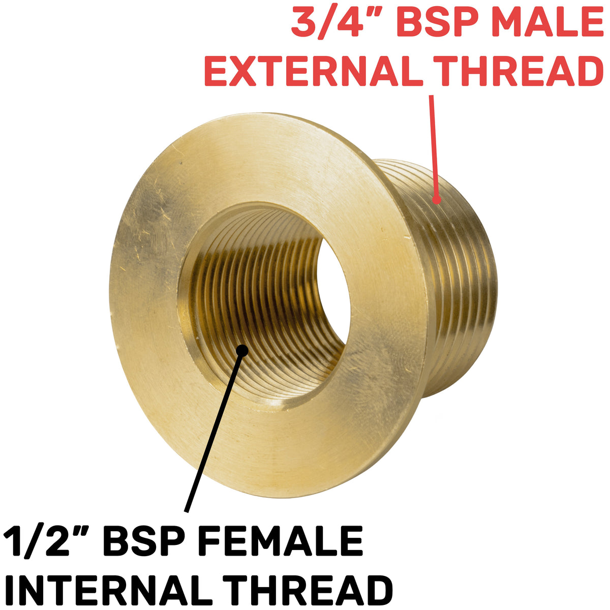 Water Butt Brass Kit 3/4" with Extended Brass Chrome Tap ½” Barb and Drill Bit