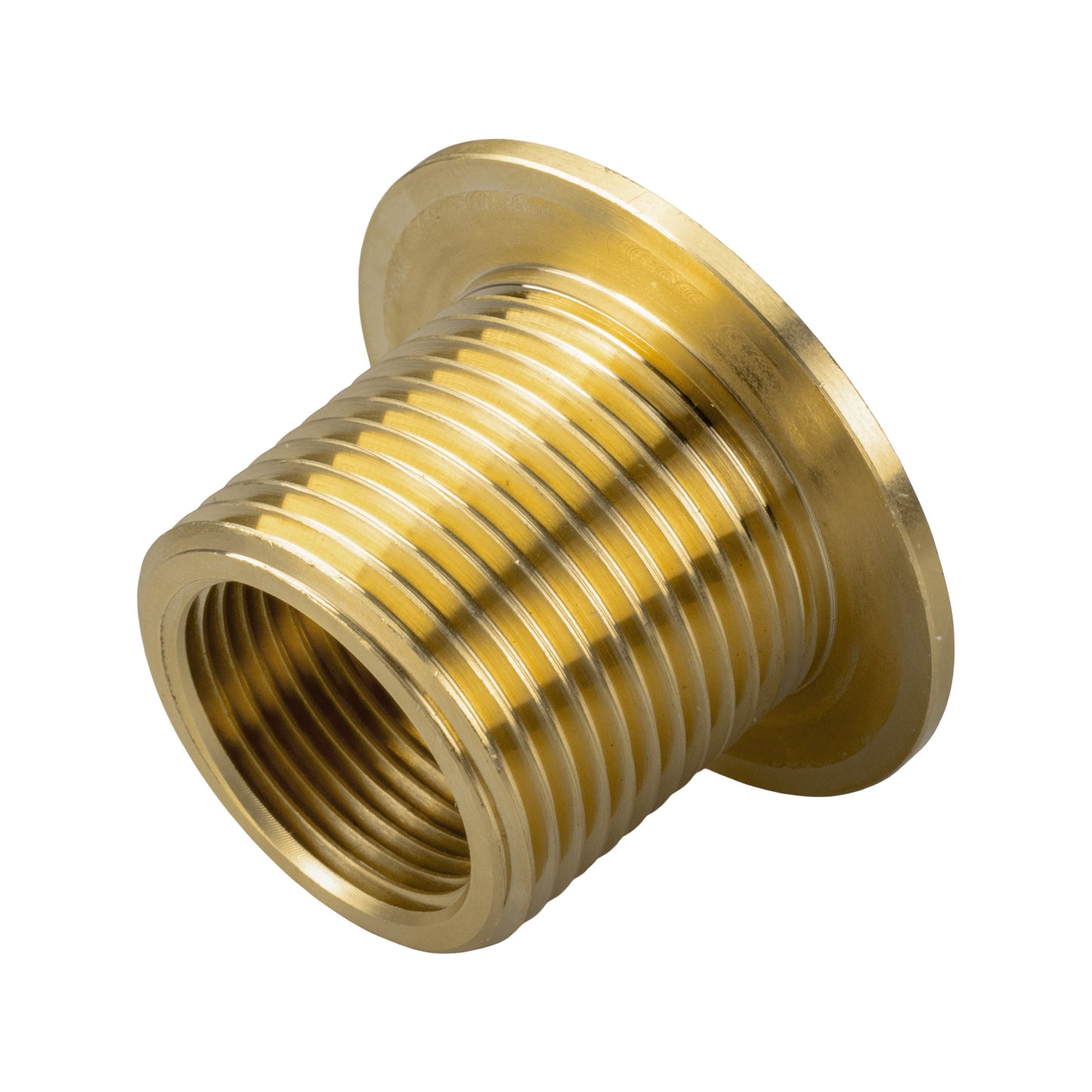 Water Butt Brass 1in BSP Male - 3/4in BSP Female and Drill Bit Hose Pipe Fitting