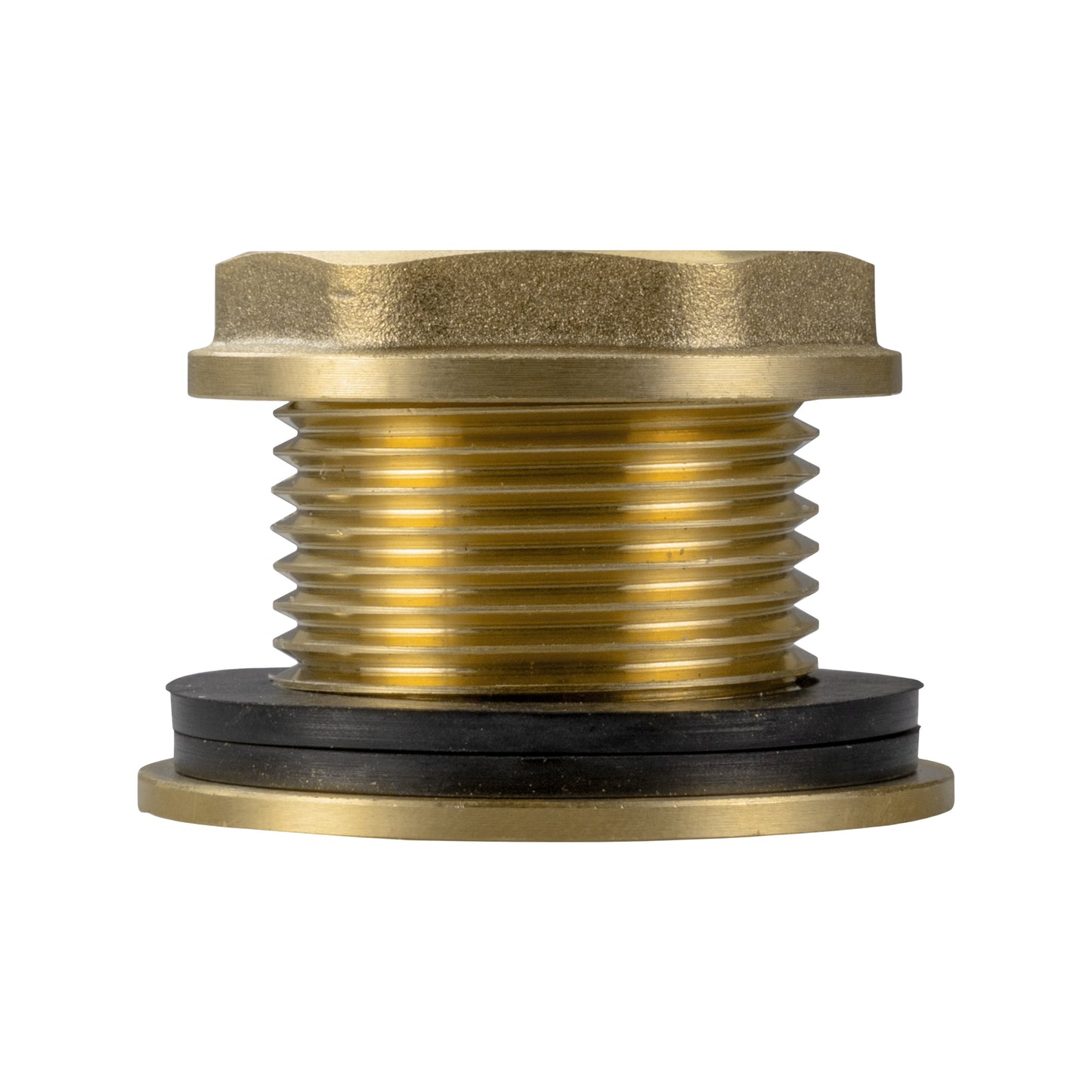 Water Butt Brass 1in BSP Male - 3/4in BSP Female and Drill Bit Hose Pipe Fitting