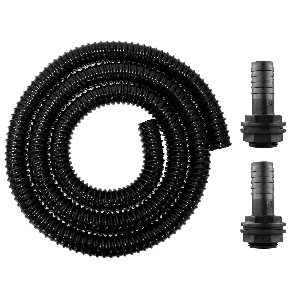 3/4in Water Butt Linking Kit and Drill Bit Hose Connector Set BSP Thread Fitting