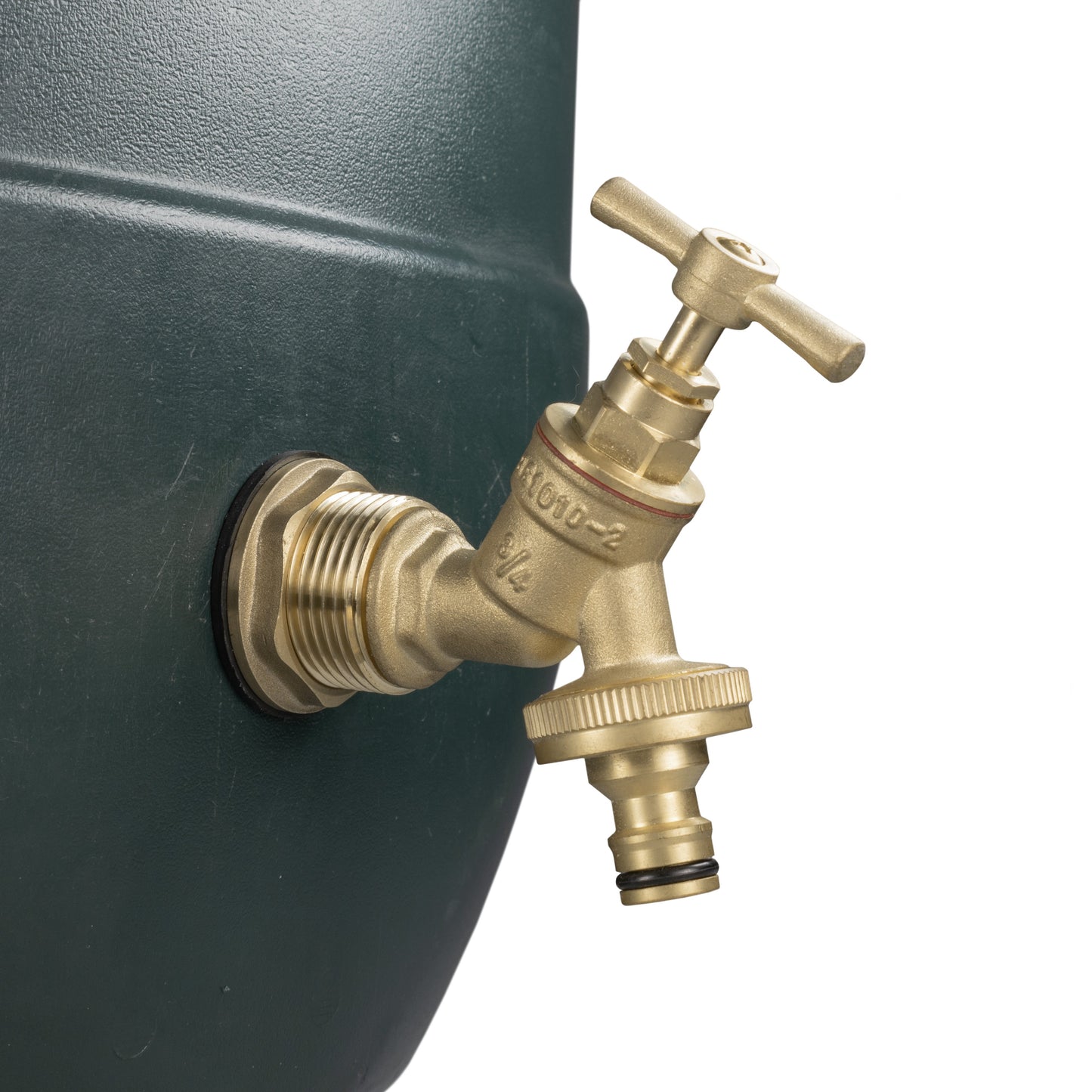 Water Butt Brass Kit 1in with Brass Quick Connect Tap Lawn Sprinkler Tap Adapter