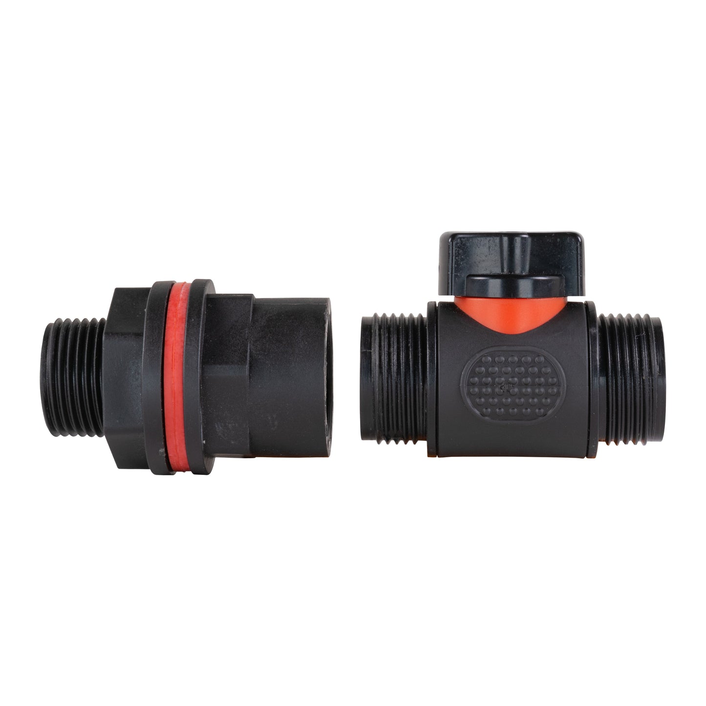 Water Butt Kit 3/4in with 3/4in BSP In-Line Valve for Drip Irrigation Fitting
