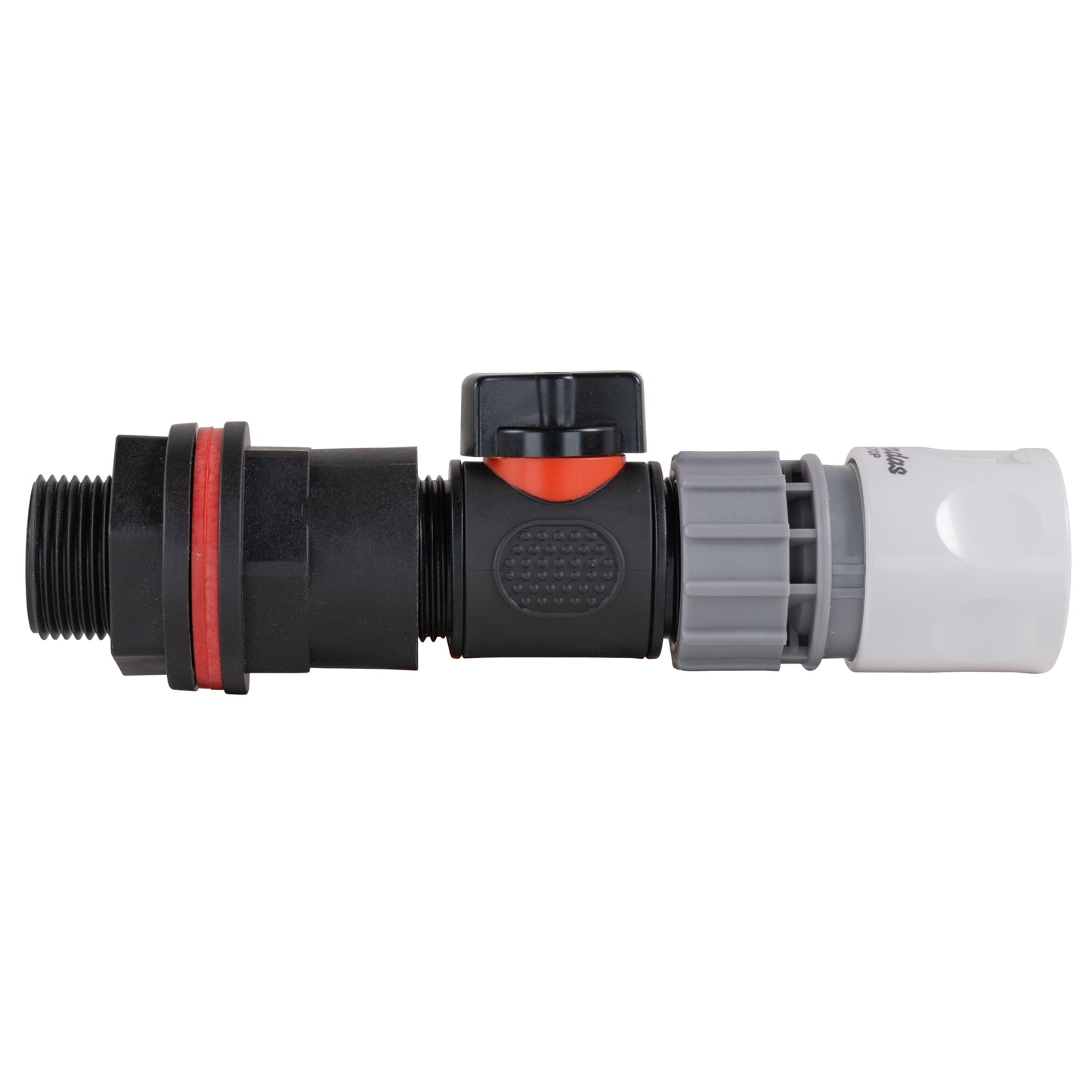 Water Butt Kit 3/4in with In-Line Valve + Female Quick Connector WL