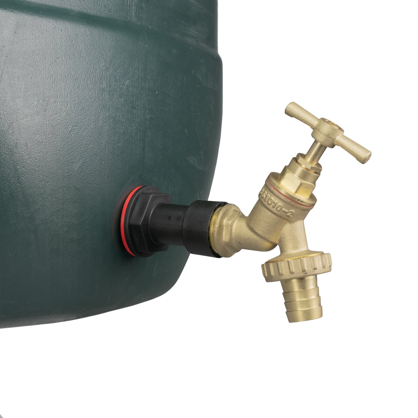 Water Butt Extension Kit 1/2in with Brass Barbed Tap and Drill Bit Tap Adapter