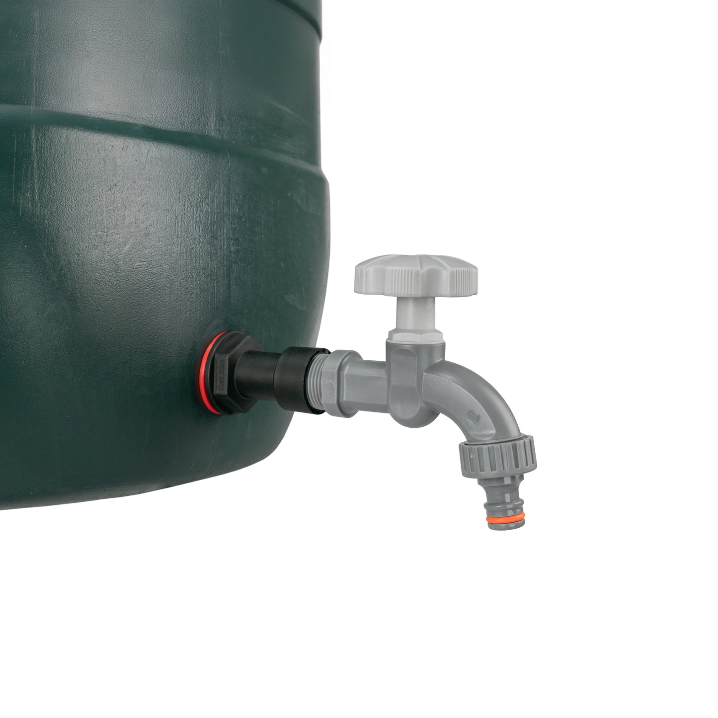 Water Butt Extension Kit 1/2in with Grey Dial Tap Hose Connector Set Tap Adapter