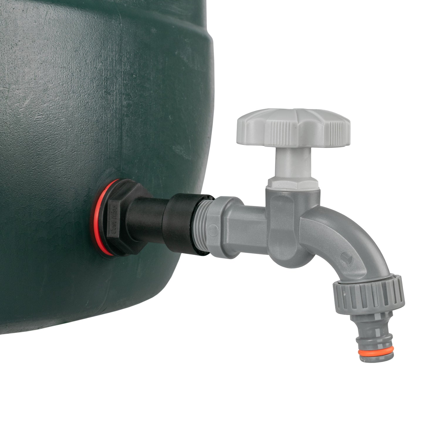 Water Butt Extension Kit 1/2in with Grey Dial Tap Hose Connector Set Tap Adapter