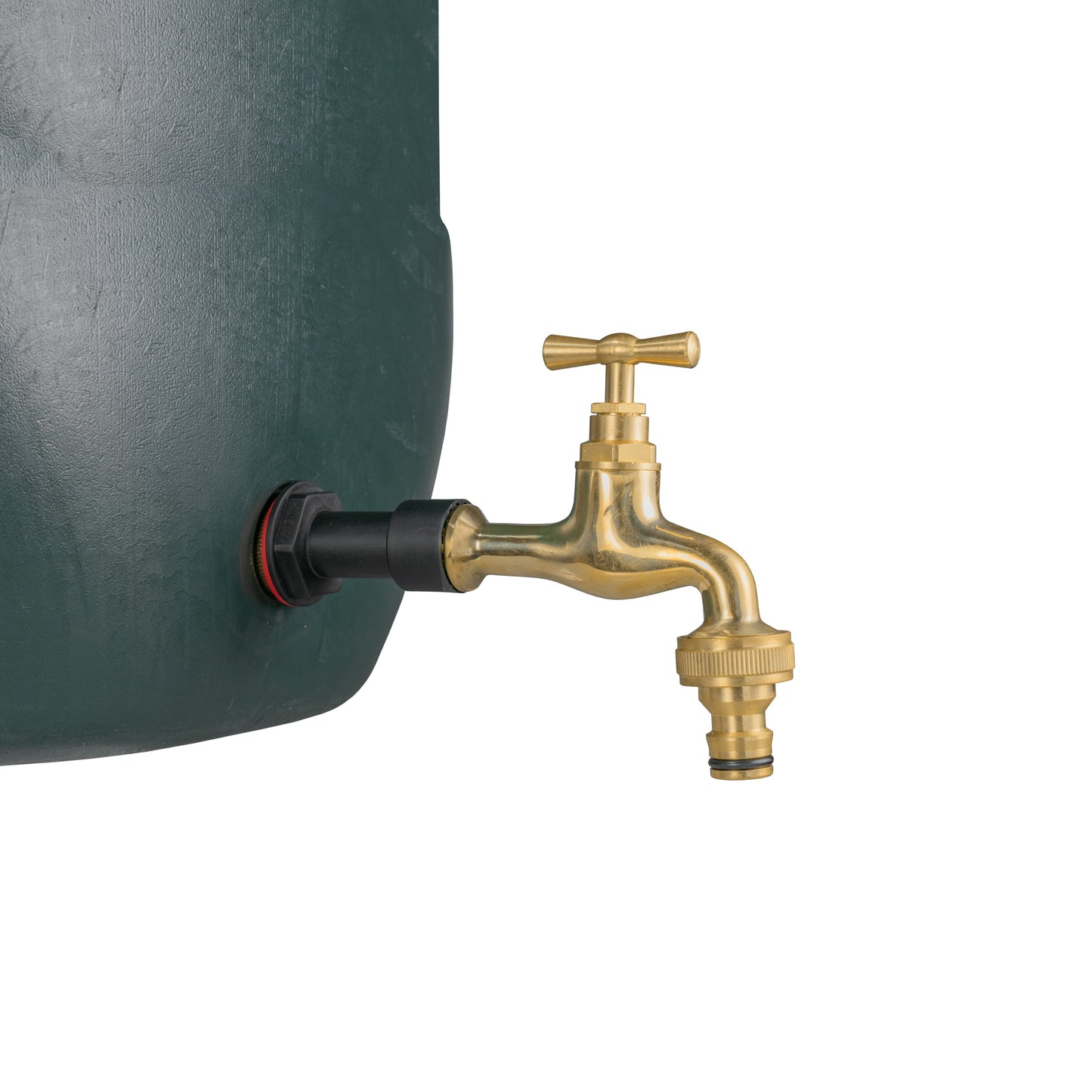 Water Butt Extension Kit 1/2in with Quick Connect Polished Brass Tap Tap Adapter