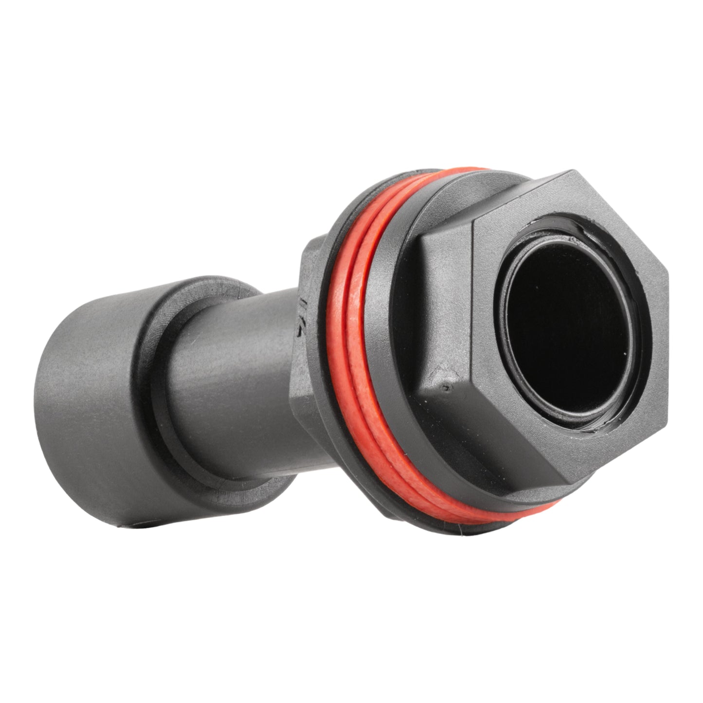 Water Butt Extension Kit 1/2" with Lever Tap Hose Barb and Side Lock and Drill Bit