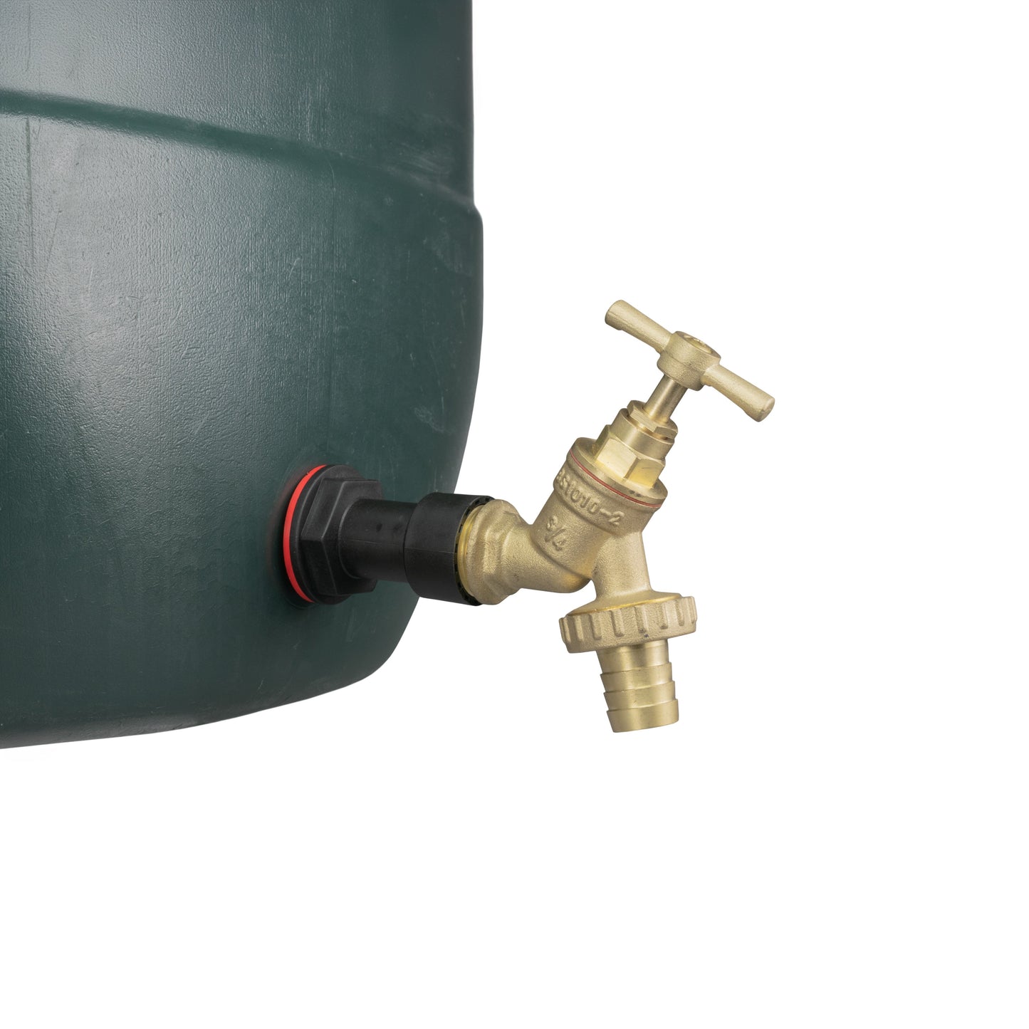 Water Butt Extension Kit 3/4in with Brass Barbed Tap and Drill Bit Tap Adapter