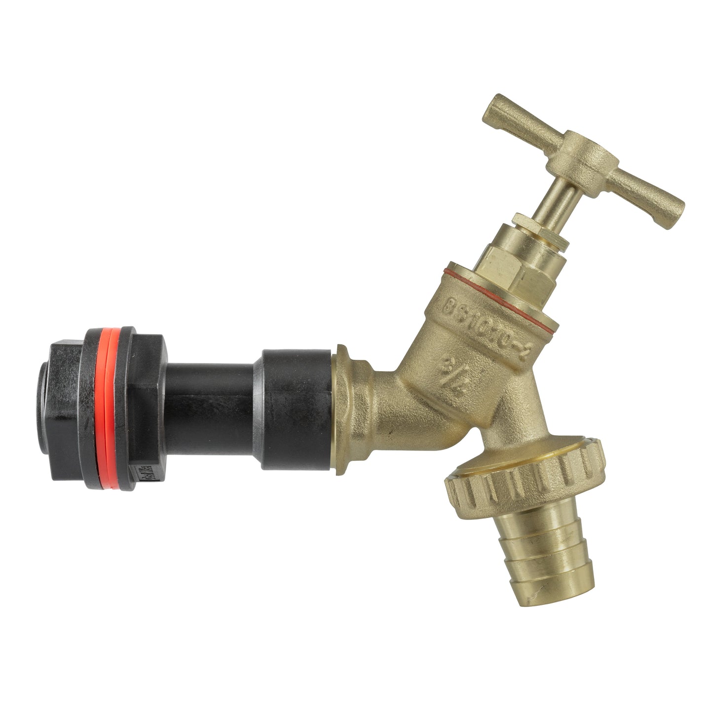 Water Butt Extension Kit 3/4in with Brass Barbed Tap Water Connector Tap Adapter