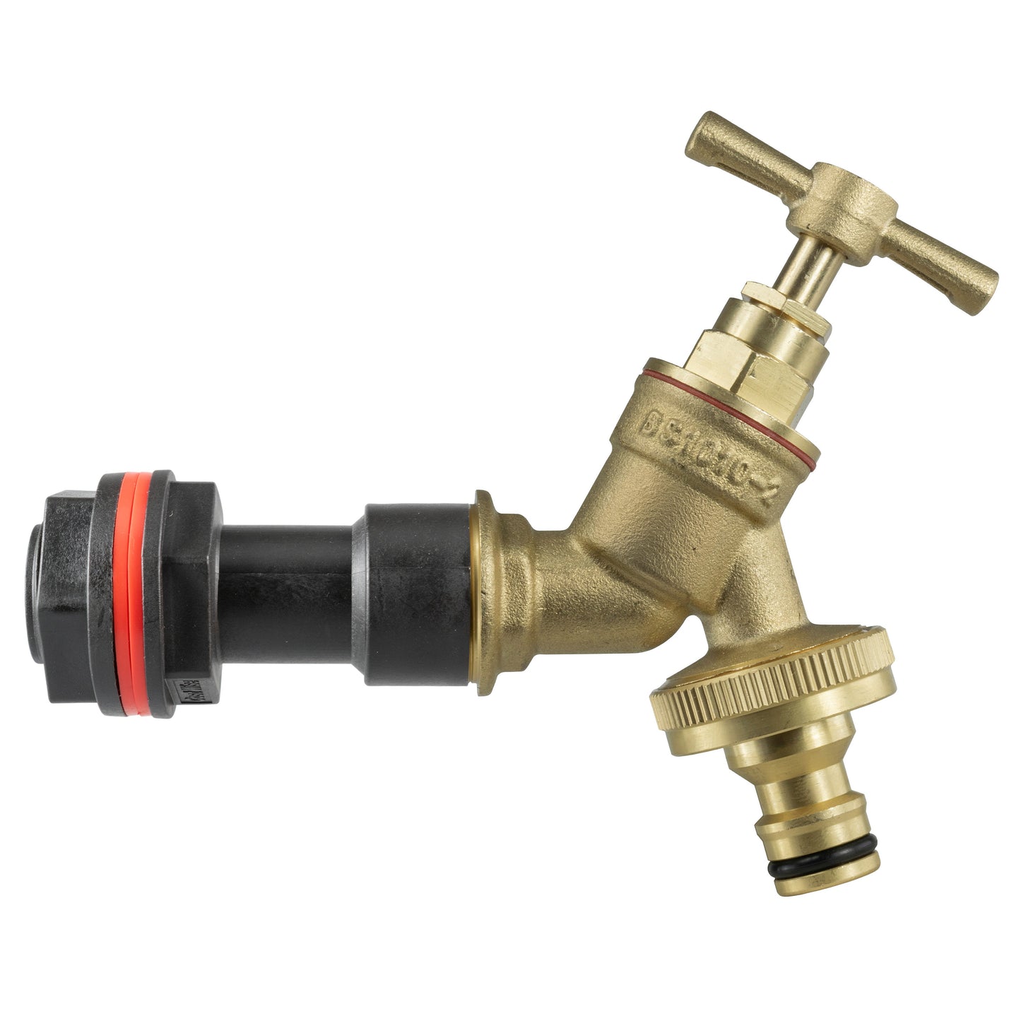 Water Butt Extension Kit 3/4in with Brass Quick Connect Tap for Garden Hose Pipe