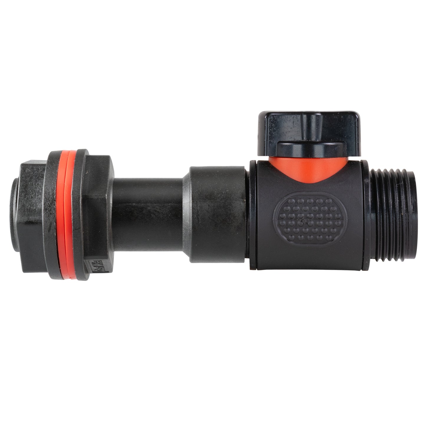 Water Butt Extension Kit 3/4in with 3/4in BSP In-Line Valve and Drill Bit