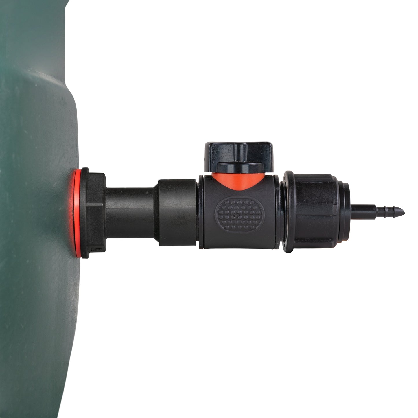 Water Butt Extension Kit 3/4in with In-Line Valve + 4mm Micro Barb Tap Adapter