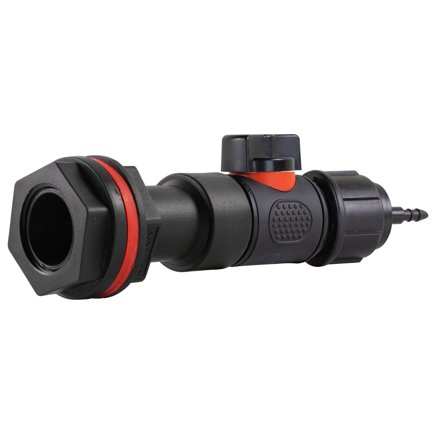 Water Butt Extension Kit 3/4in with In-Line Valve + 4mm Micro Barb and Drill Bit