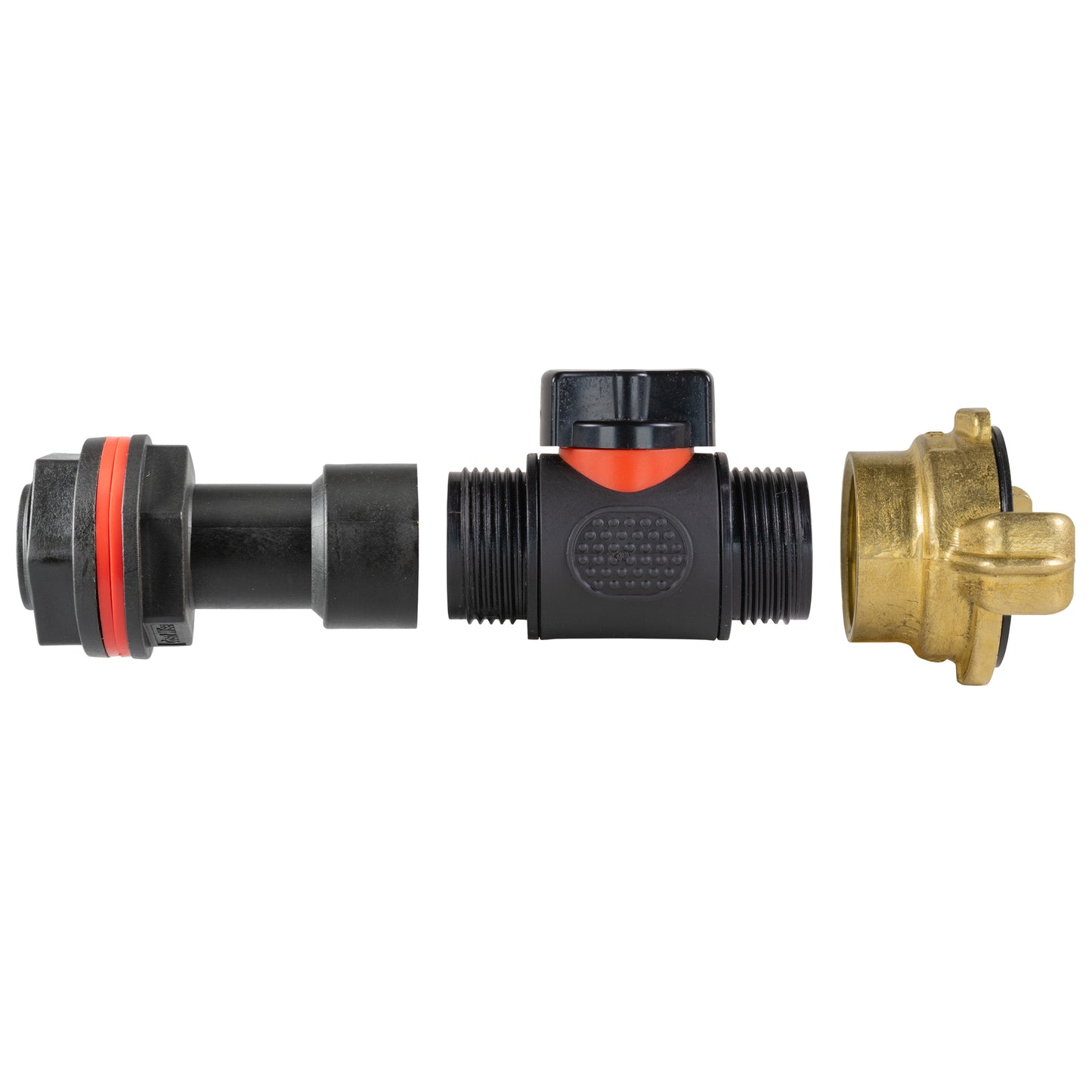 Water Butt Extension Kit 3/4in with In-Line Valve + Geka and Drill Bit