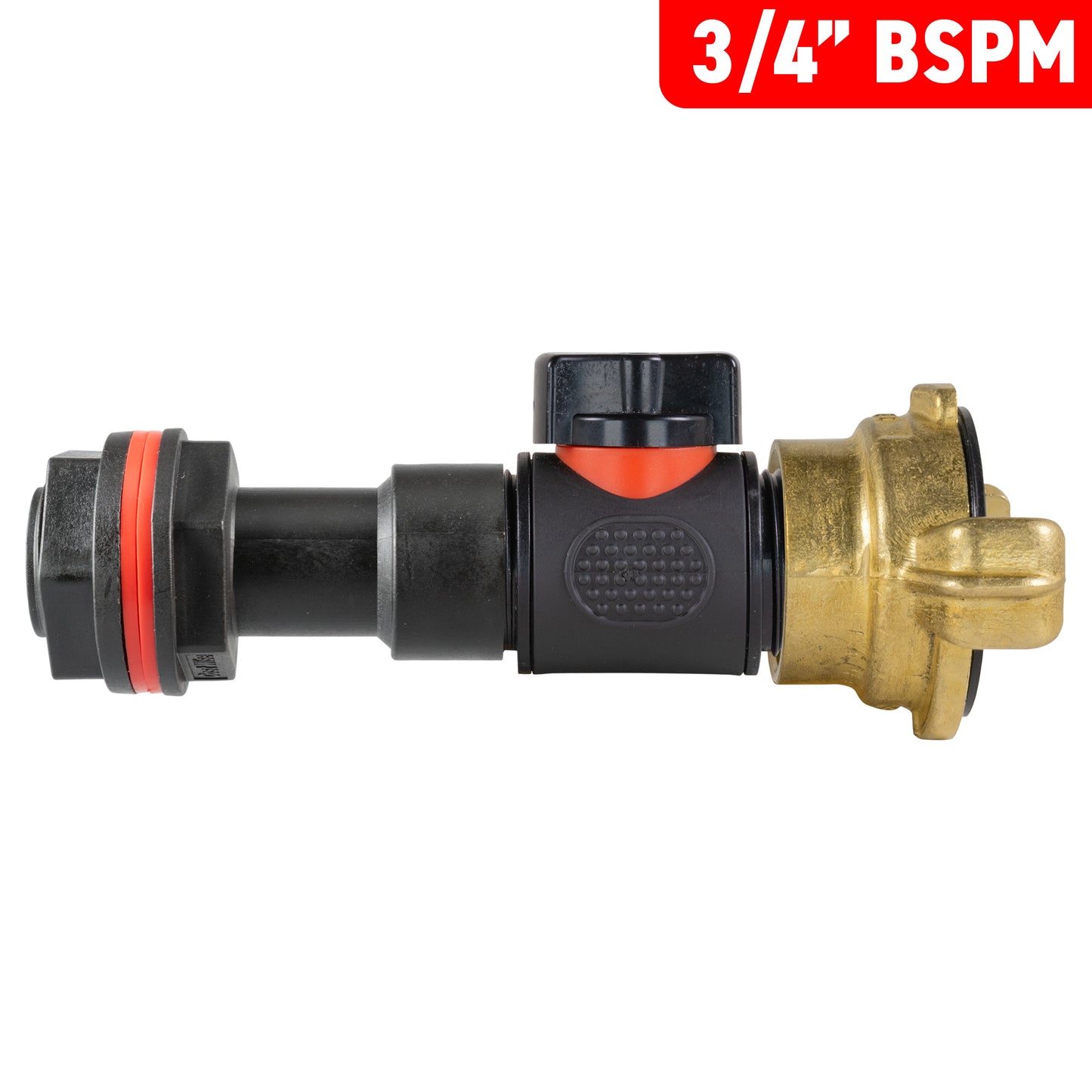 Water Butt Extension Kit 3/4in with In-Line Valve + Geka and Drill Bit