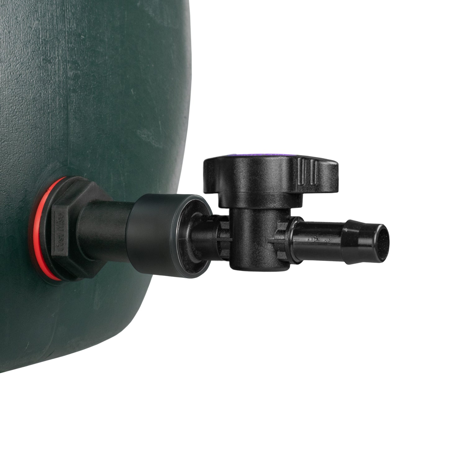Water Butt Extension Kit 3/4in with 13mm Barb Irrigation Valve and Drill Bit