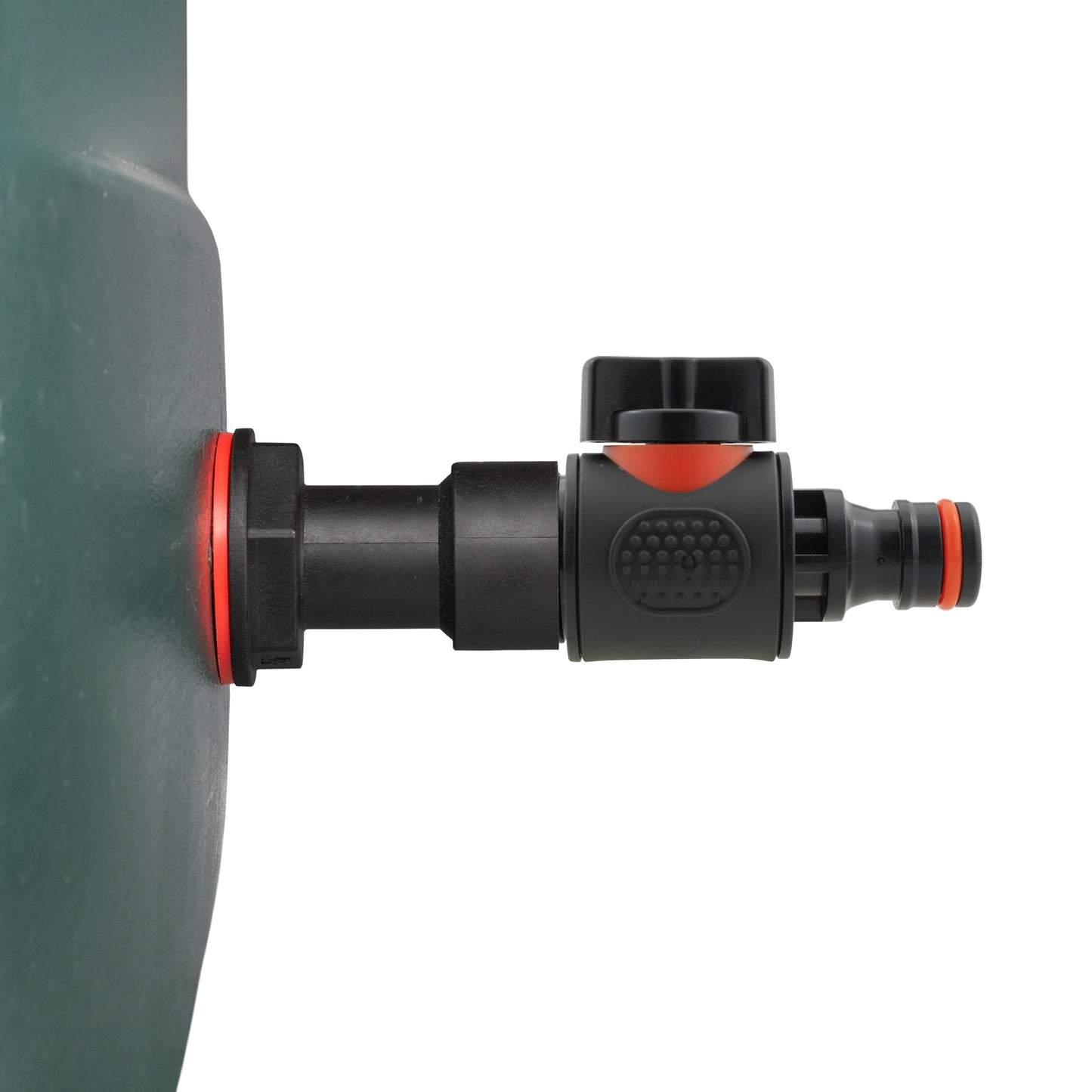 Water Butt Extension Kit 3/4in with Quick Connect Valve and Drill Bit