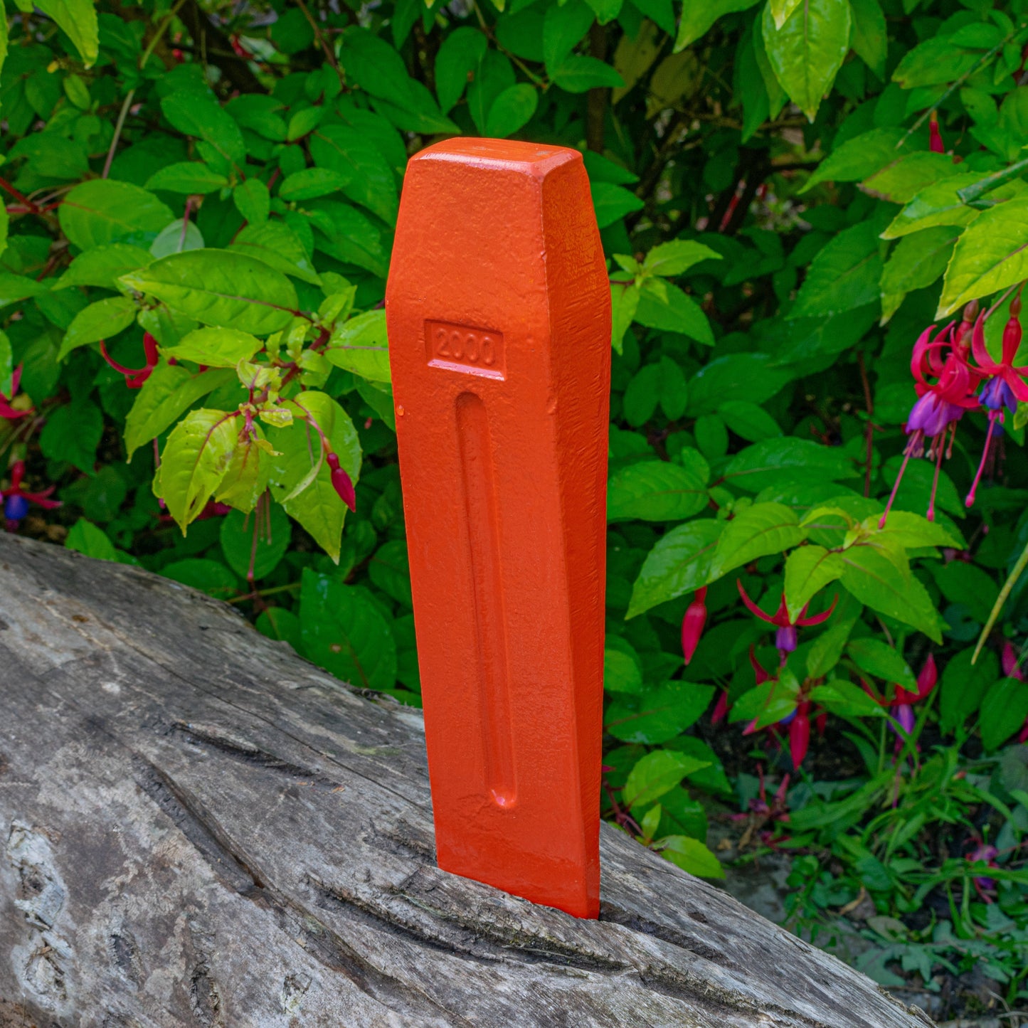 2kg Heavy Duty Log Splitter, Red