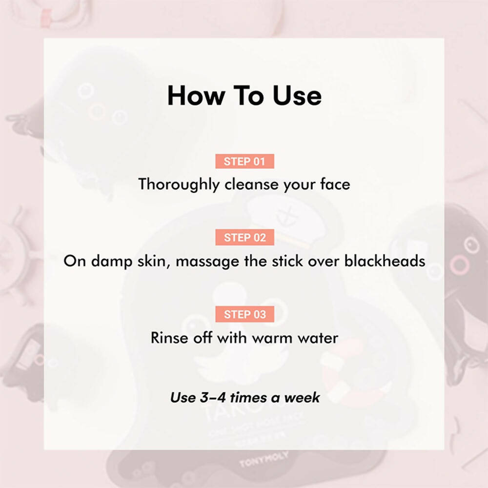 Tonymoly Takopore Blackhead Scrub Stick - Korean Skincare