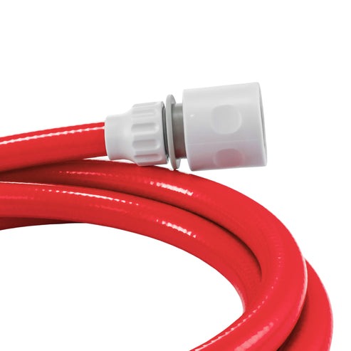Water Hose Red Set 10mm Pipe Kink Resistant Watering Hose DIY Workshop Accessory