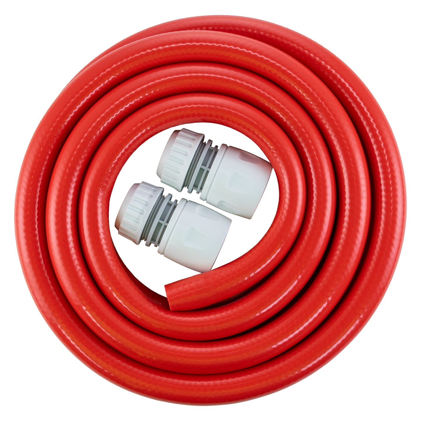 Water Hose Red Set 12.5mm Pipe Kink Resistant Watering Hose Outdoor Watering Kit