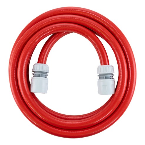 Water Hose Red Set 12.5mm Pipe Kink Resistant Watering Hose Outdoor Watering Kit