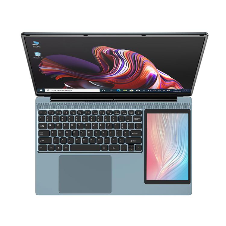 UNIWA ULAP Q15ZR Laptop, 8GB+512GB, 15.6 inch and 7 inch Dual Display Windows 11 Intel Alder Lake N100 Octa Core, AU Plug