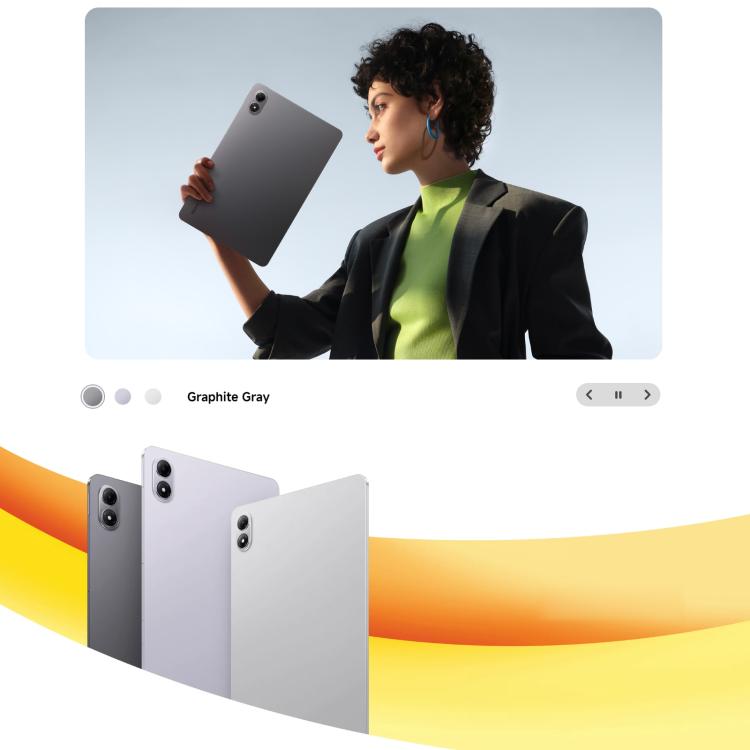 REDMI Pad 2 Pro 12.1 inch Tablet PC, 8GB+128GB, HyperOS 3, Snapdragon 7s Gen4 Octa Core CPU, 8GB+128GB