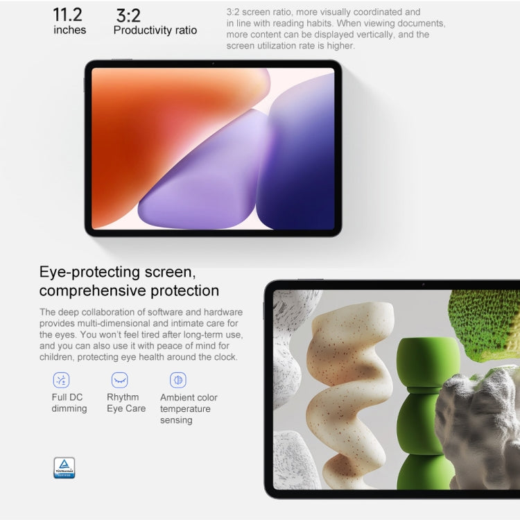Xiaomi Pad 7 11.2 inch, 12GB+256GB, HyperOS 2 Qualcomm Snapdragon 7+ Gen3 Octa Core (Black)