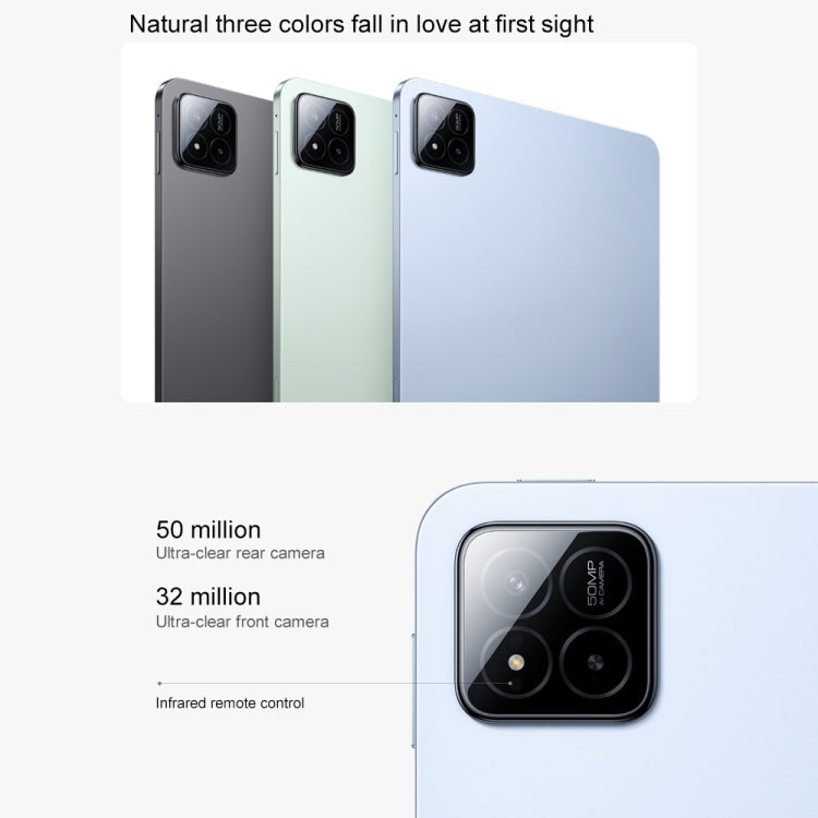 Xiaomi Pad 7 Pro 11.2 inch Soft Light Screen, 8GB+256GB, HyperOS 2 Qualcomm Snapdragon 8s Gen3 Octa Core (Black)