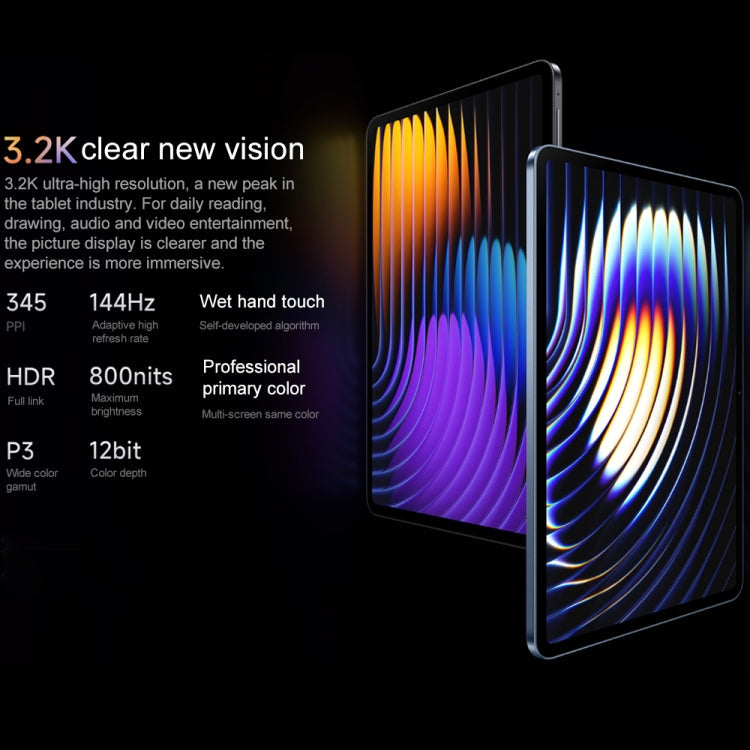 Xiaomi Pad 7 Pro 11.2 inch, 12GB+512GB, HyperOS 2 Qualcomm Snapdragon 8s Gen3 Octa Core (Blue)