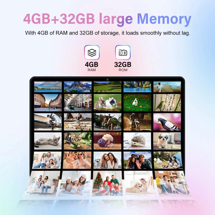 Pad 8 Pro 10.1 inch 4G LTE Tablet PC Combo Set, 4GB+32GB, Android 10 MT6755 Octa Core, with Keyboard / Mouse / Leather Case, US Plug, US Plug