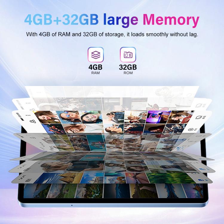 Pad 9 Pro 10.1 inch 4G LTE Tablet PC Combo Set, 4GB+32GB, Android 10 MT6755 Octa Core, with Keyboard / Mouse / Leather Case, UK Plug, UK Plug