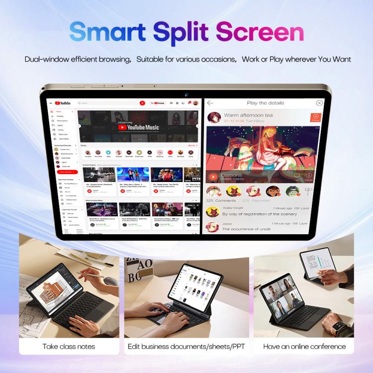 Pad 9 Pro 10.1 inch 4G LTE Tablet PC Combo Set, 4GB+32GB, Android 10 MT6755 Octa Core, with Keyboard / Mouse / Leather Case, UK Plug, UK Plug
