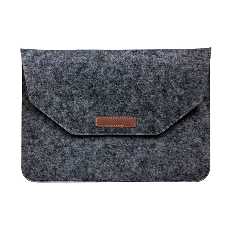 13 Inch Inner Package Phone & Tablet Case Felt Bag for iPhone 7 Plus /  iPhone 7 / 13.3 Inch MacBook Air /  Macbook Retina 13.3 inch(Black)