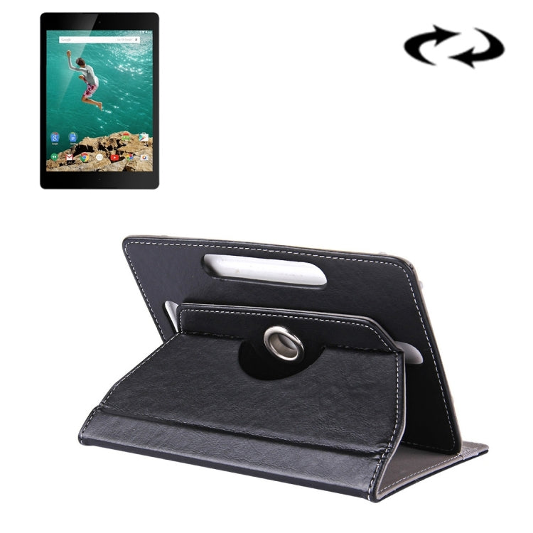 9 inch Tablets Leather Case Crazy Horse Texture 360 Degrees Rotation Protective Case Shell with Holder for ONDA V891w, Ramos i9s Pro & Win8, Colorfly i898W & i898A, 9 inch Blue, 9 inch Purple, 9 inch White, 9 inch Black, 9 inch Orange, 9 inch Red      ...