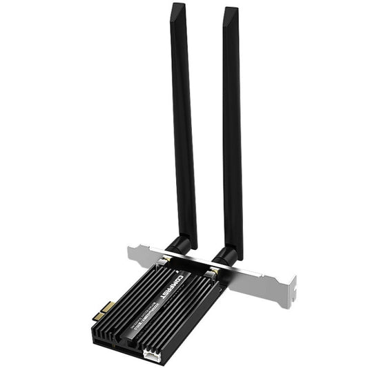COMFAST CF-AX200 PRO 3000Mbps Bluetooth PCI-E Wifi Network Card Adapter with 2 Antennas, CF-AX200 PRO