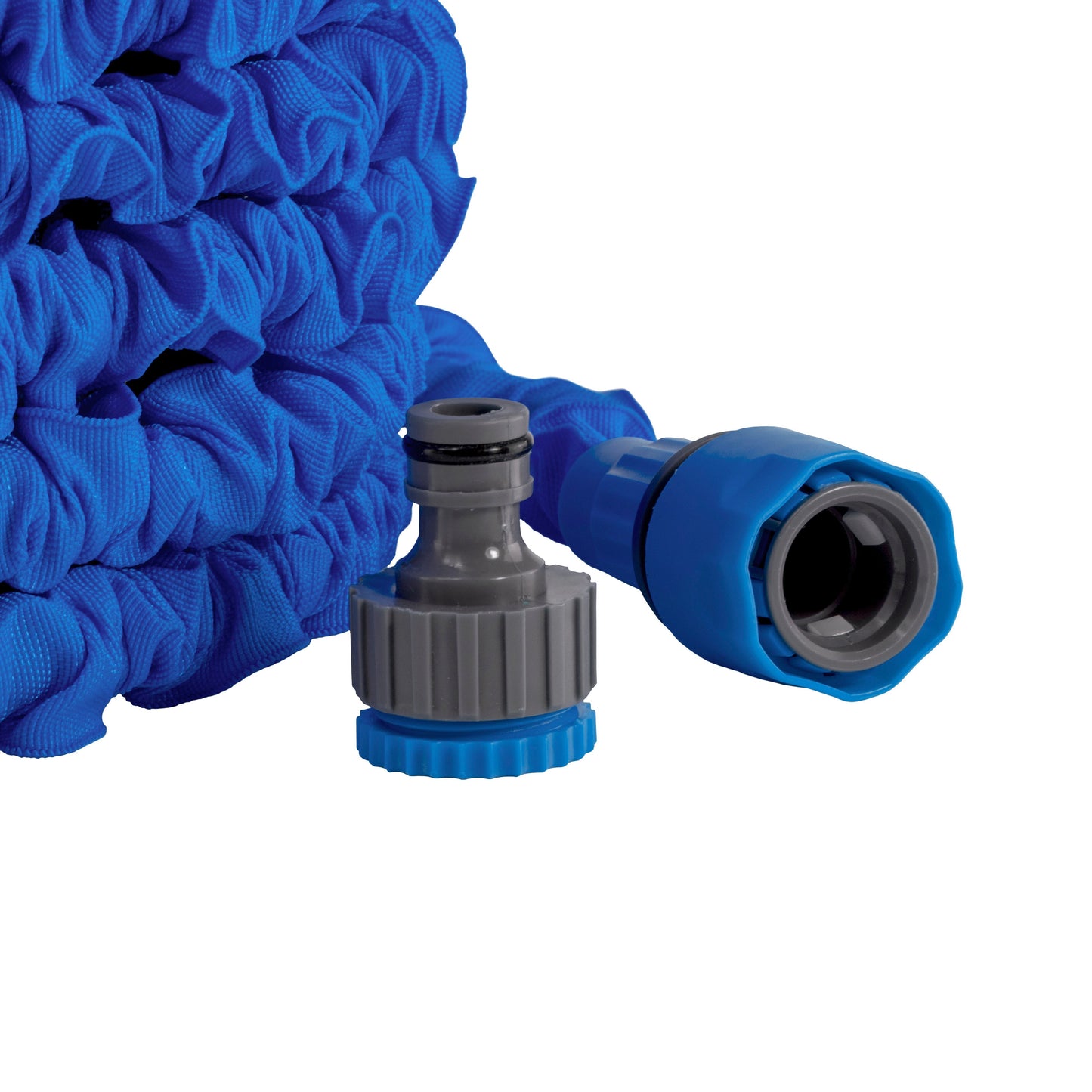 Expanding Trick Hose 7.5m - 22m Blue Outdoor Watering Kit Outdoor Hose Accessory