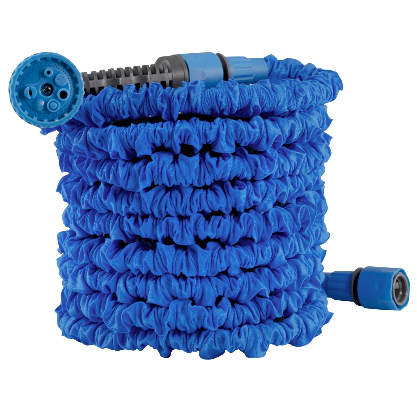 Expanding Trick Hose 15m - 45m Blue Outdoor Watering Kit Outdoor Hose Accessory