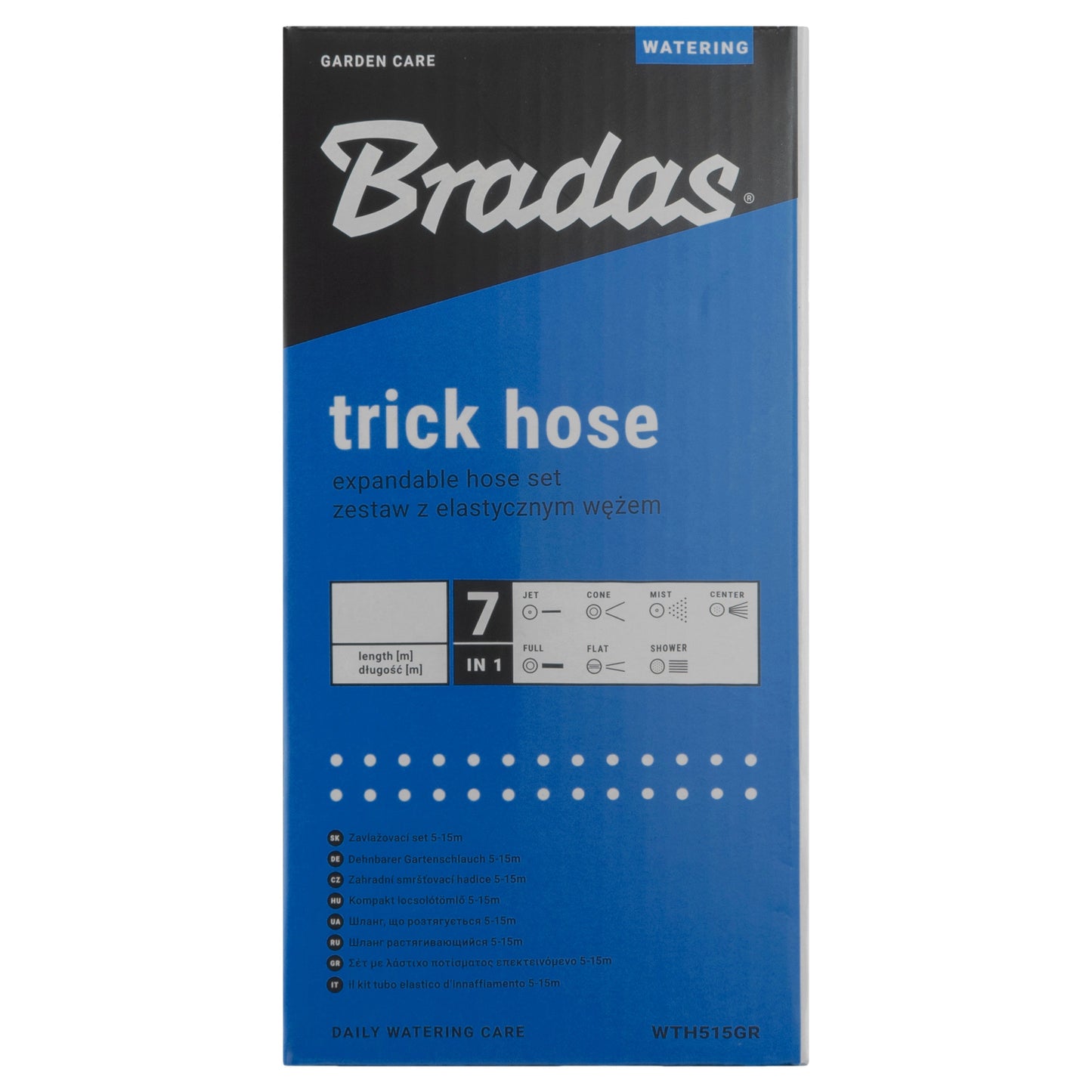 Expanding Trick Hose 10m - 30m Blue Outdoor Watering Kit Outdoor Hose Accessory