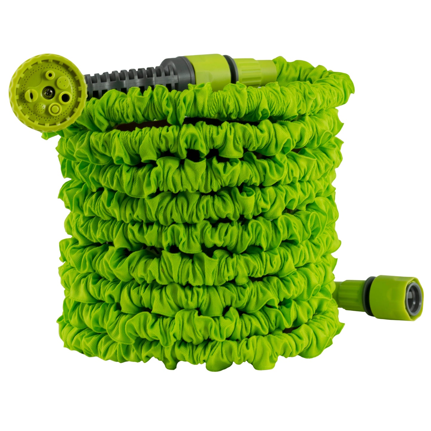 Expanding Trick Hose 15m - 45m Lime Outdoor Watering Kit Outdoor Hose Accessory