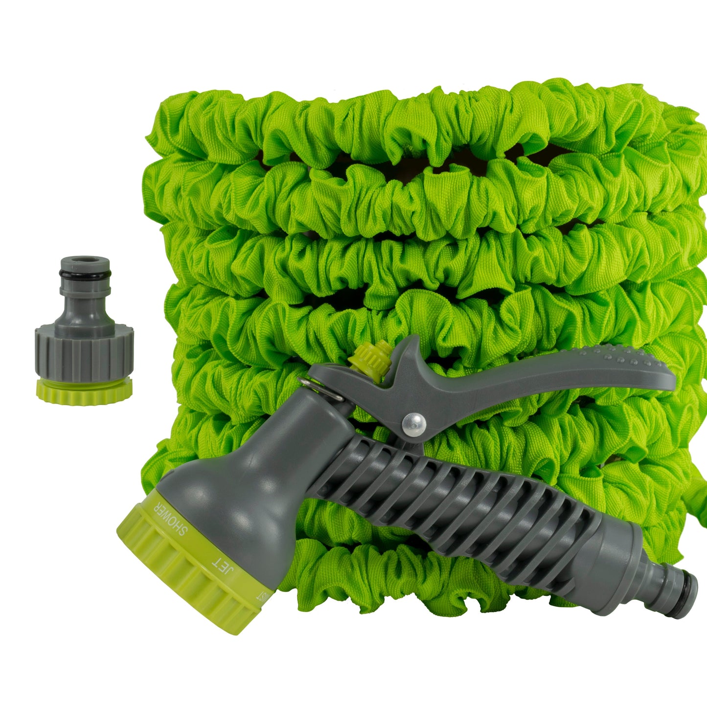 Expanding Trick Hose 10m - 30m Lime Outdoor Watering Kit Outdoor Hose Accessory