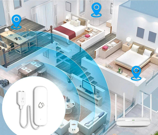 Water Sensor Leak Detector Smart Home Security Protection