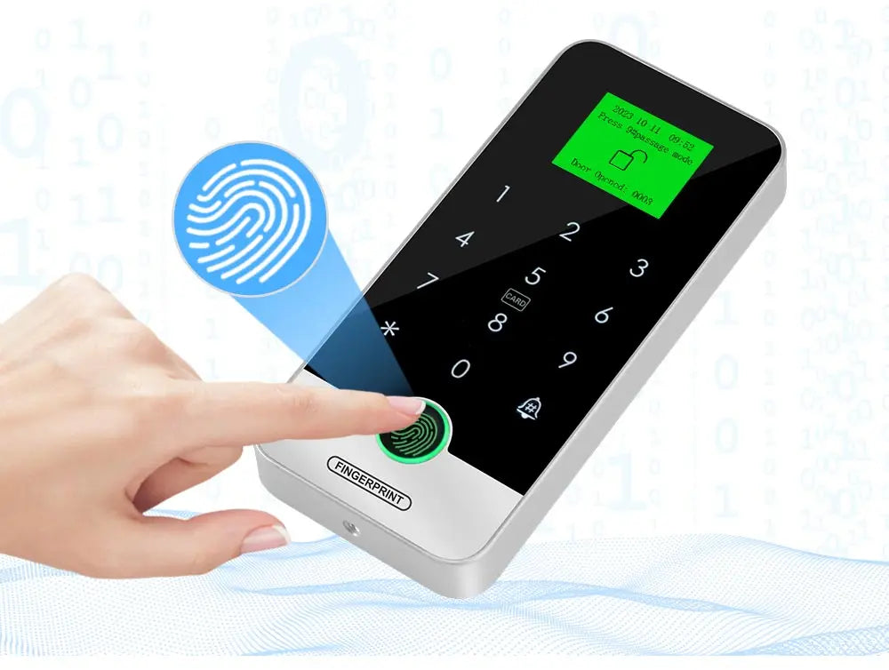 Waterproof Bluetooth  Fingerprint Access Controller, Touch Keypad, Door Opener System