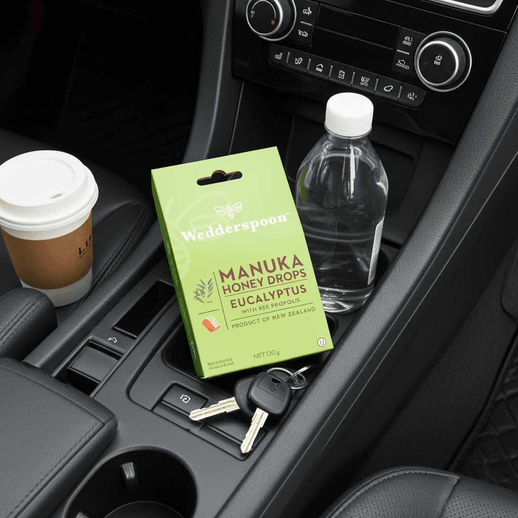 Wedderspoon Manuka Honey Drops Eucalyptus Drops